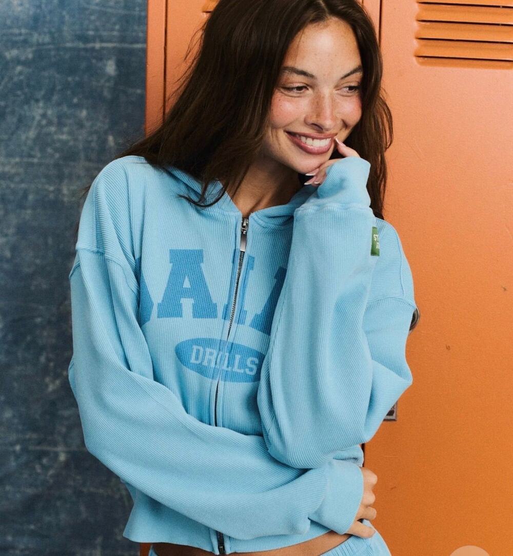 NWT Daily Thermal Zip Up - sun bleached Malibu